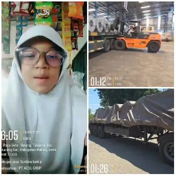 Person in Store and Industrial Scene