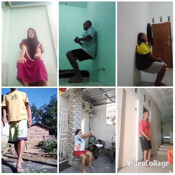 People Posing and Exercising