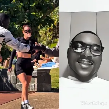 Woman in Athletic Wear in Park