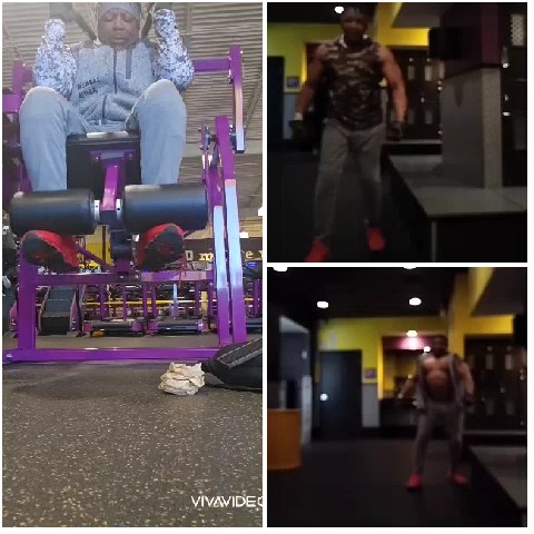 Person Working Out in Gym