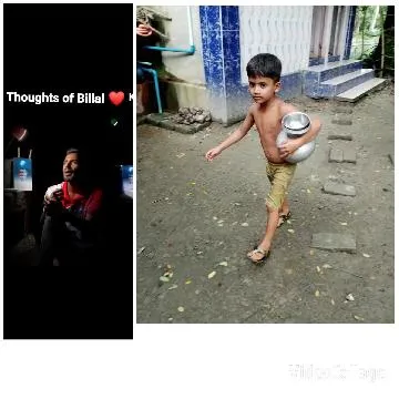 Thoughts of Billal with Young Boy