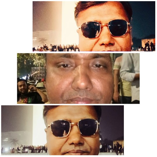 Man with Sunglasses in Public