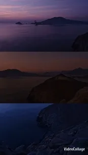 Coastal Scenes at Dusk and Dawn