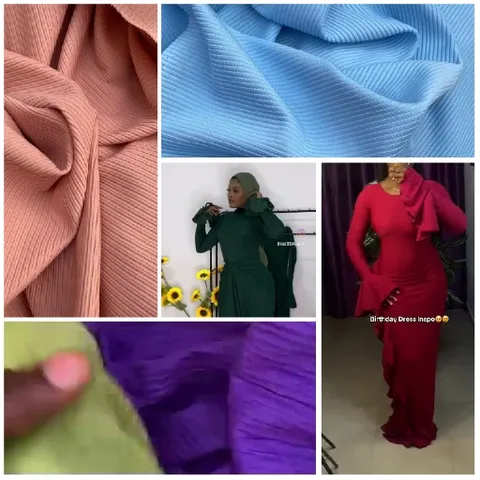 Fabrics and Stylish Dress Models