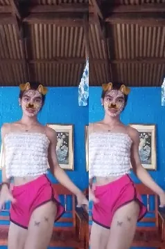 Person with Digital Dog Filter