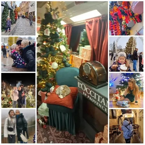 Winter Holiday Festivities and Decor