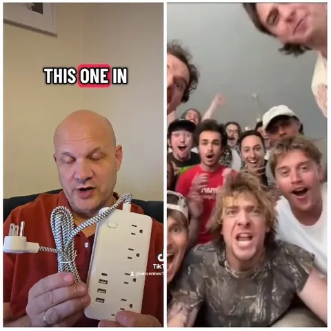 Power Strip and Group Selfie