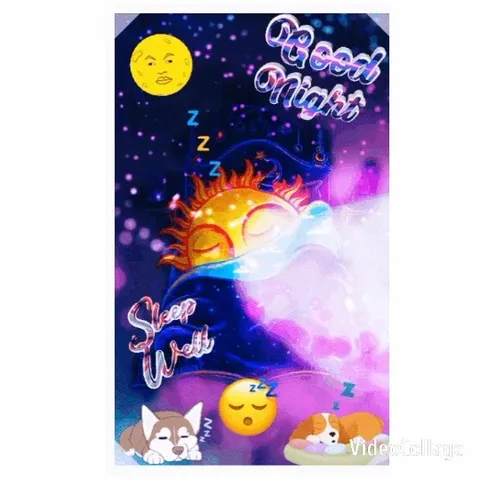 Whimsical Good Night Scene
