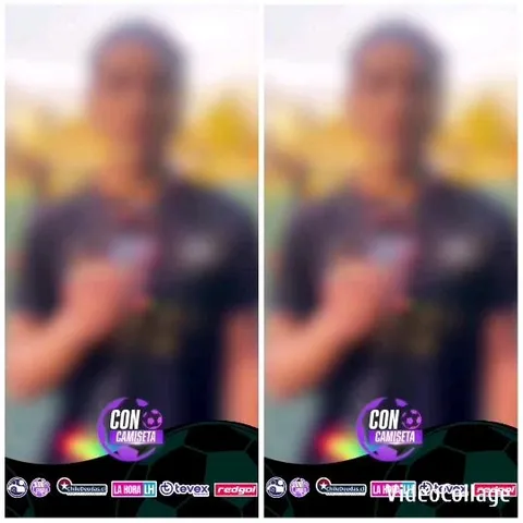 Blurred Outdoor Photo with Logos