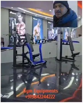 Gym Setting with Bodybuilder Posters