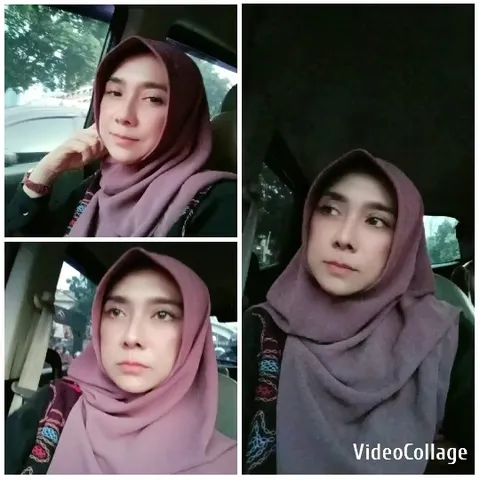 Person in Car with Neutral Expressions
