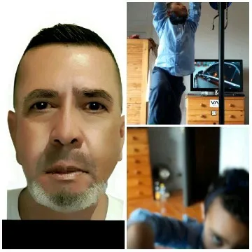 Man's Face and Exercise Activity