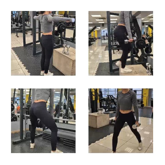 Workout Exercises at the Gym