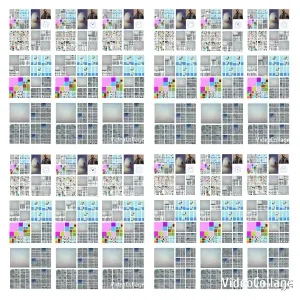 Grid of Graphics and Screenshots