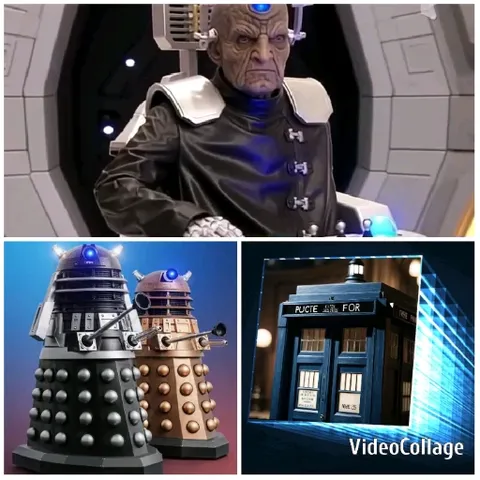 Futuristic Setting with Robots