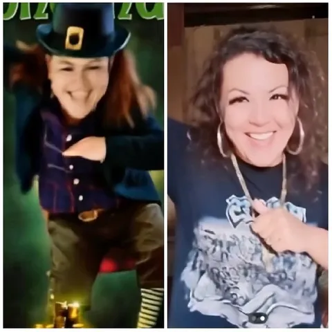 Leprechaun Woman and Fun-Posing Friend