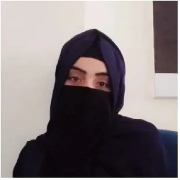 Person in Hijab and Niqab