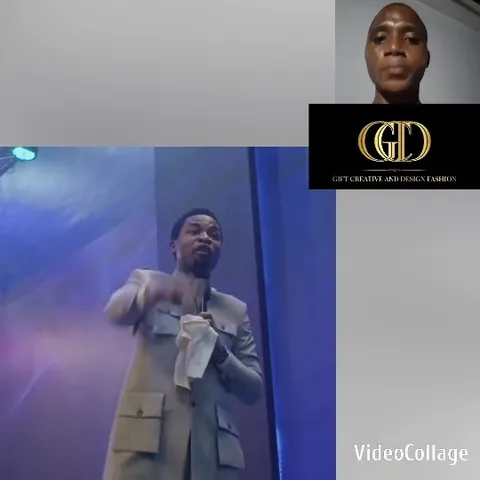 Person in Suit Speaking to Audience