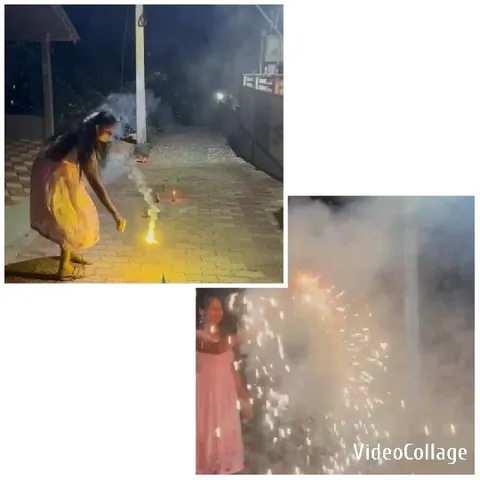 Person Lighting Fireworks Outdoors