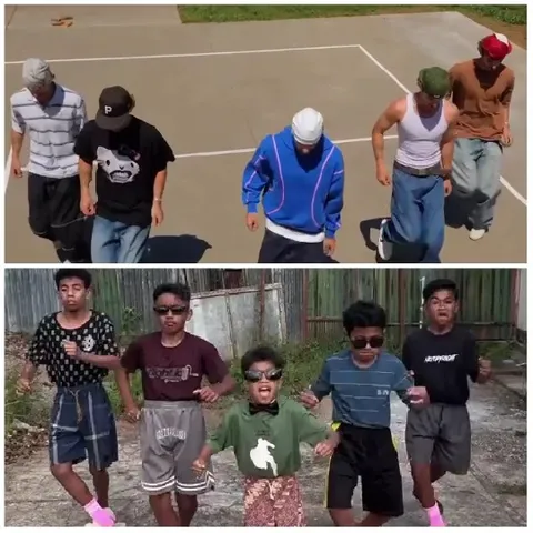 Groups of People in Motion
