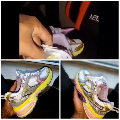 Colorful Sneaker in Different Views