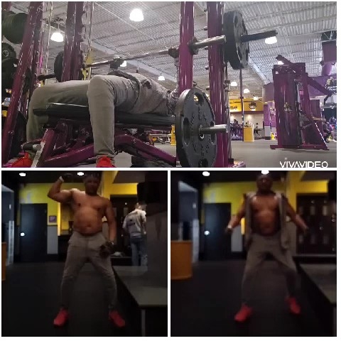 Bench Press and Muscle Posing