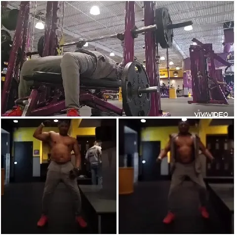 Bench Press and Muscle Posing
