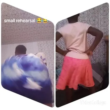Dancers in Colorful Fabrics Rehearsing