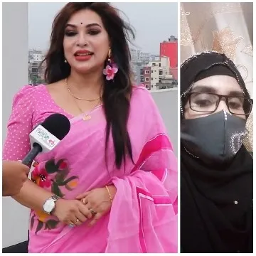 Women in Traditional Attire Outdoors