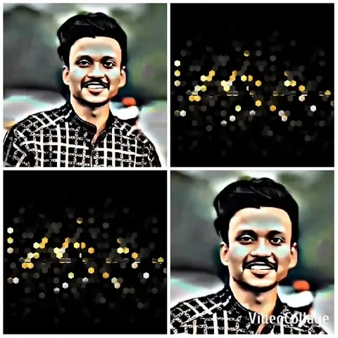 Smiling Person in Patterned Shirt