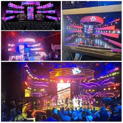 Television Studio Stage Performances