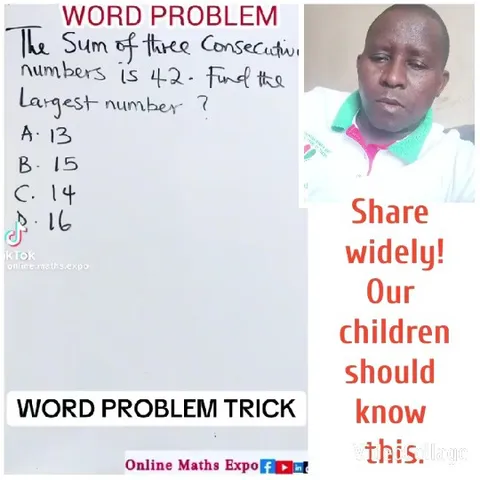 Math Problem for Children