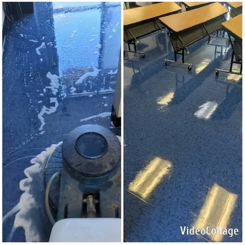Cleaning Machine in Action