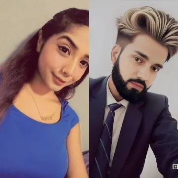 Contrasting Styles of Two People