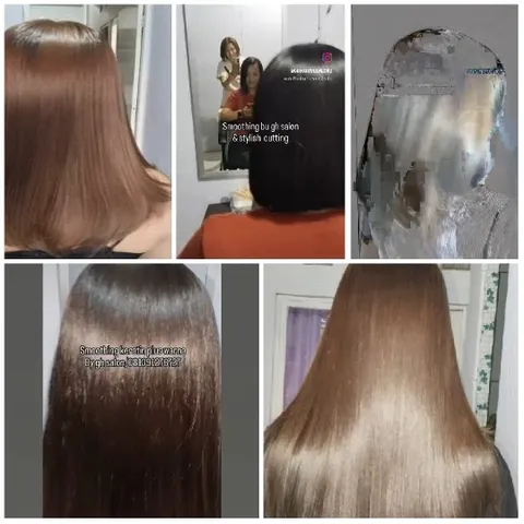 Women's Hairstyles After Salon Styling