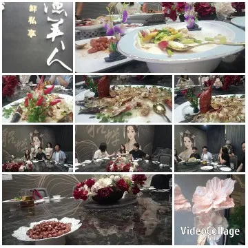 Elegant Dining Scene with Beautiful Dishes