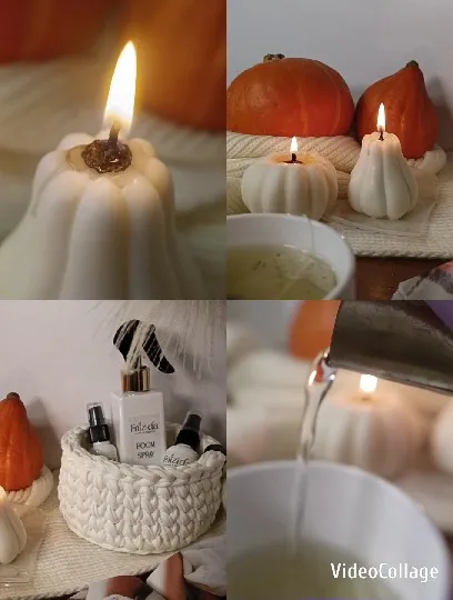 Cozy Autumn Decor with Pumpkins