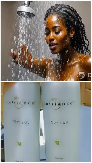 Person Showering and Shower Products