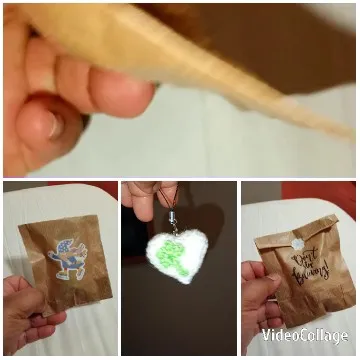 Hands Holding Gift Items
