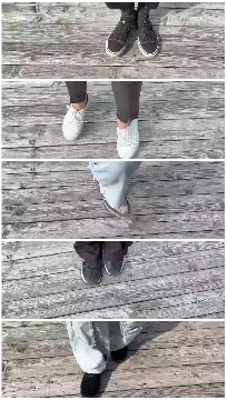 Fashionable Shoes on Display