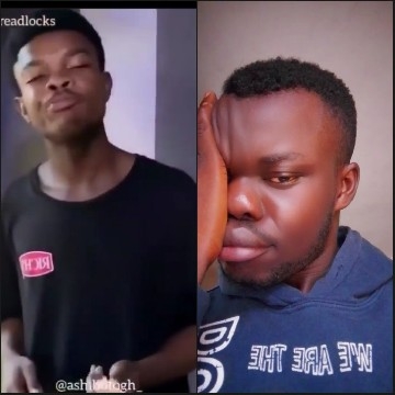Two Men in Different Moods