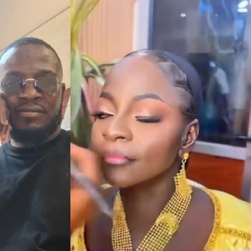 Sunglasses and Makeup Application