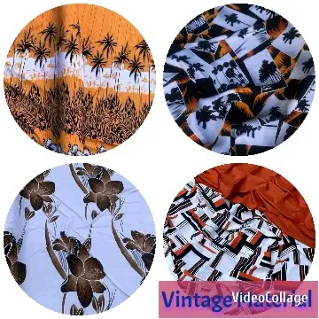 Circular Fabric Designs in Sections