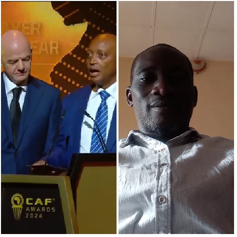 Men at CAF Awards Event