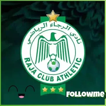 Raja Club Athletic Logo with Eagle