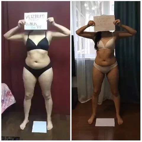 Weight Loss Transformation Comparison