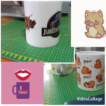 Mugs Featuring Dinosaurs and Cats