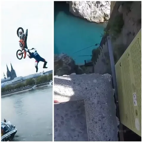Motorcycle Stunt and Scenic Path