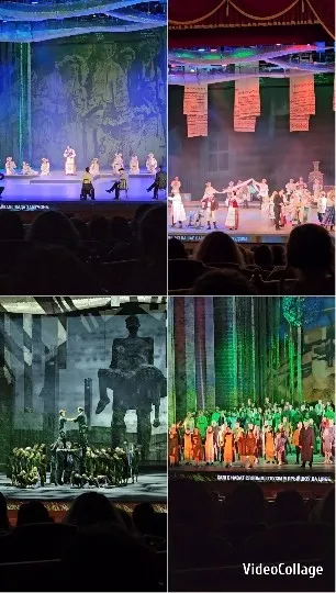 Theater Performance in Different Scenes