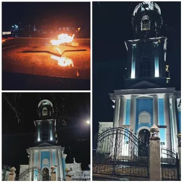 Eternal Flame at Night